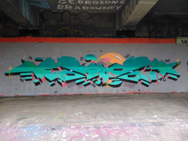 Graffiti Wall - Photo by Ghostwritter