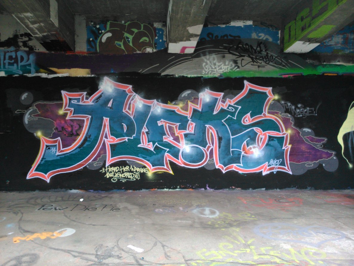 Graffiti Wall - Photo by Ghostwritter