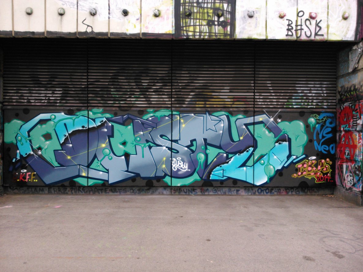 Graffiti Wall - Photo by Ghostwritter