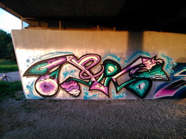 Graffiti Wall - Photo by Ghostwritter