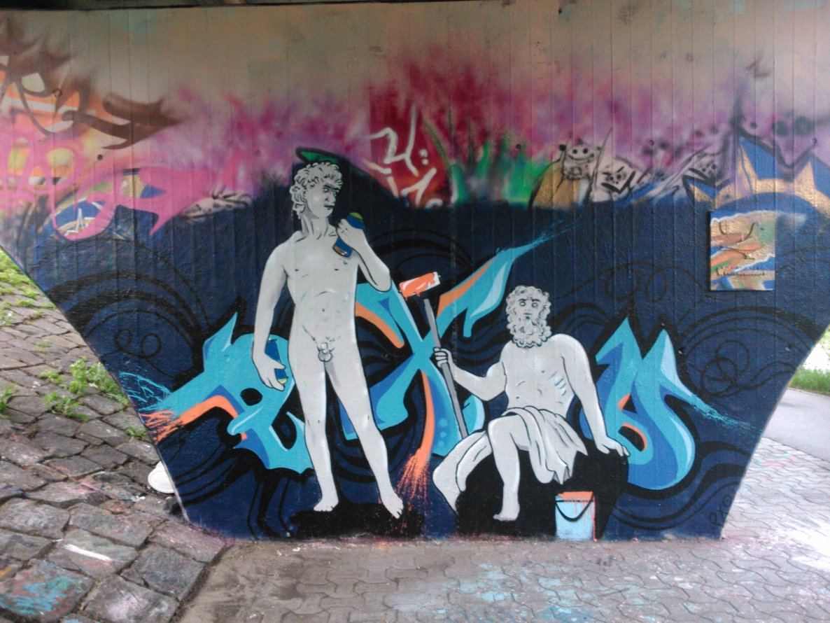 Graffiti Wall - Photo by Ghostwritter