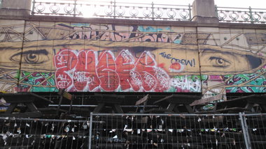 Graffiti Bombing - Photo by Ghostwritter