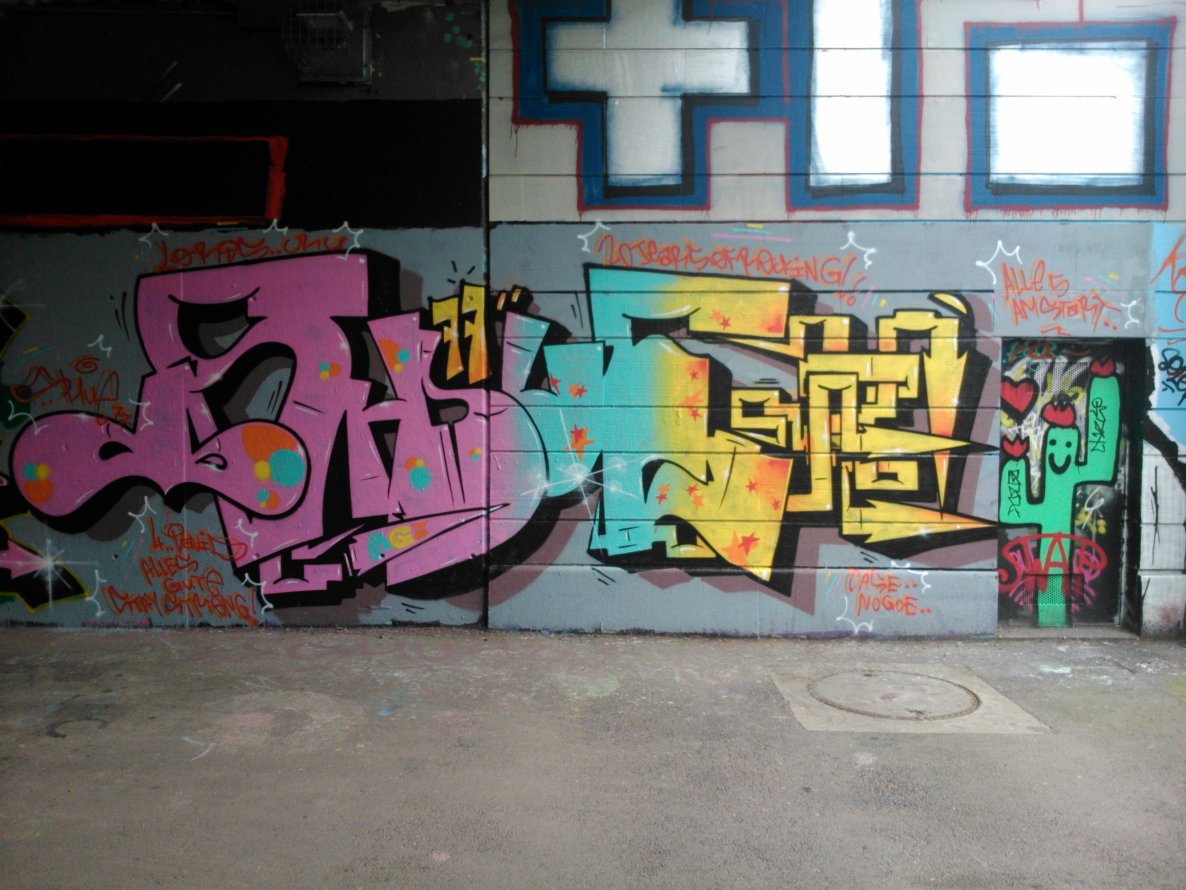 Graffiti Wall - Photo by Ghostwritter