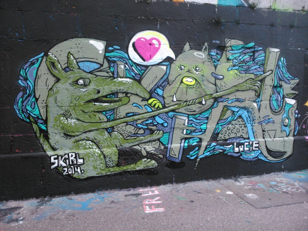 Graffiti Wall - Photo by Ghostwritter