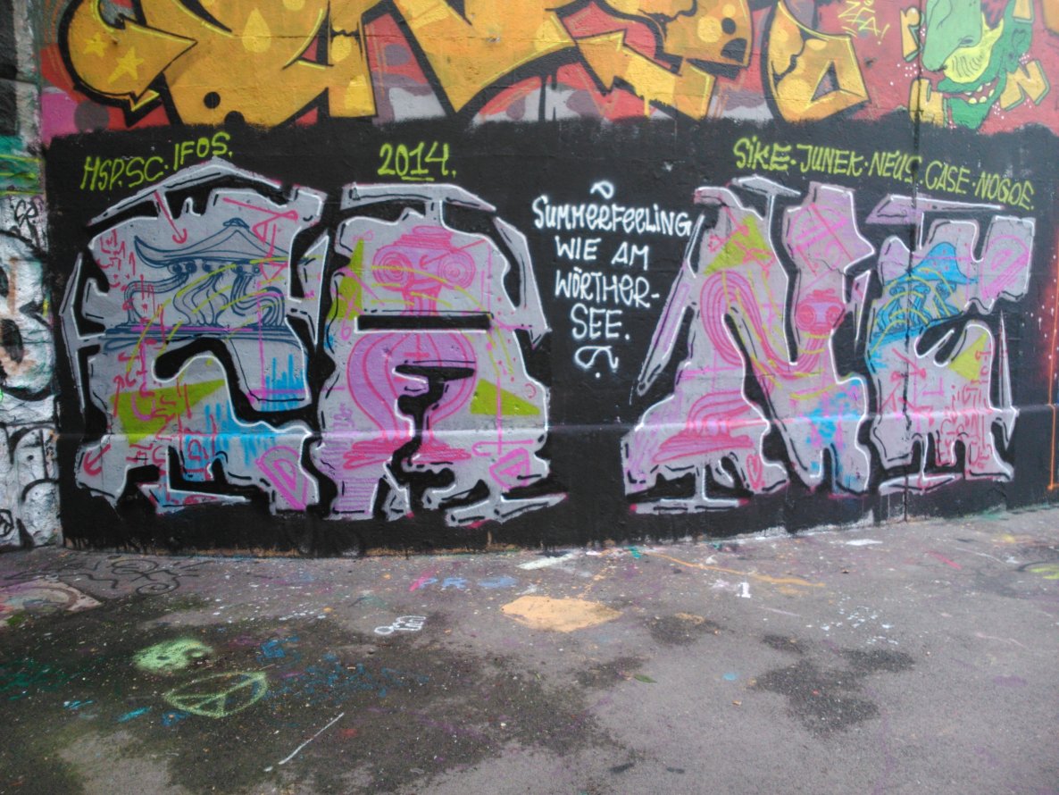 Graffiti Wall - Photo by Ghostwritter