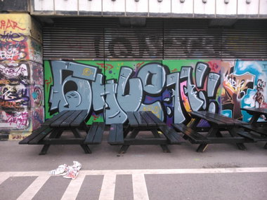 Graffiti Wall - Photo by Ghostwritter