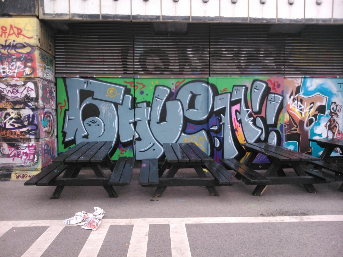 Graffiti Wall - Photo by Ghostwritter