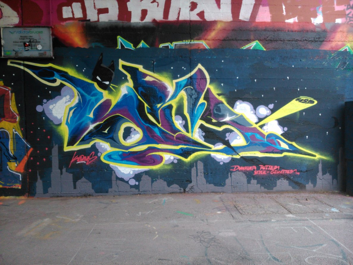 Graffiti Wall - Photo by Ghostwritter