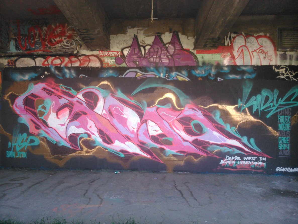 Graffiti Wall - Photo by Ghostwritter