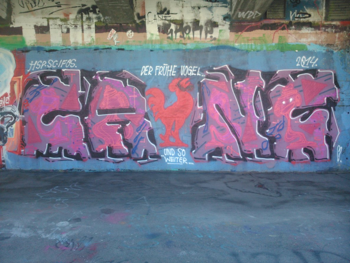 Graffiti Wall - Photo by Ghostwritter