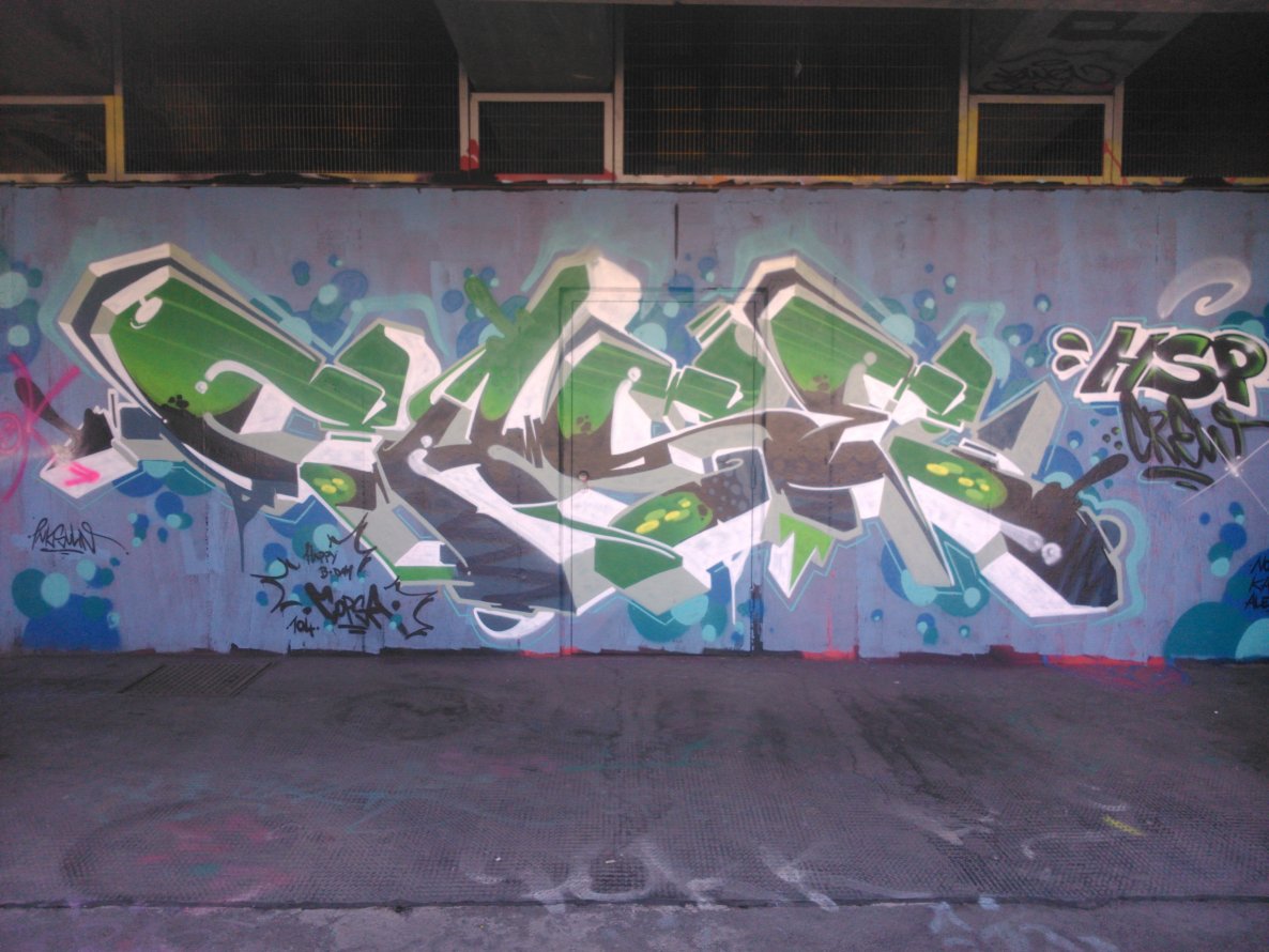 Graffiti Wall - Photo by Ghostwritter