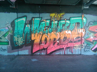Graffiti Wall - Photo by Ghostwritter