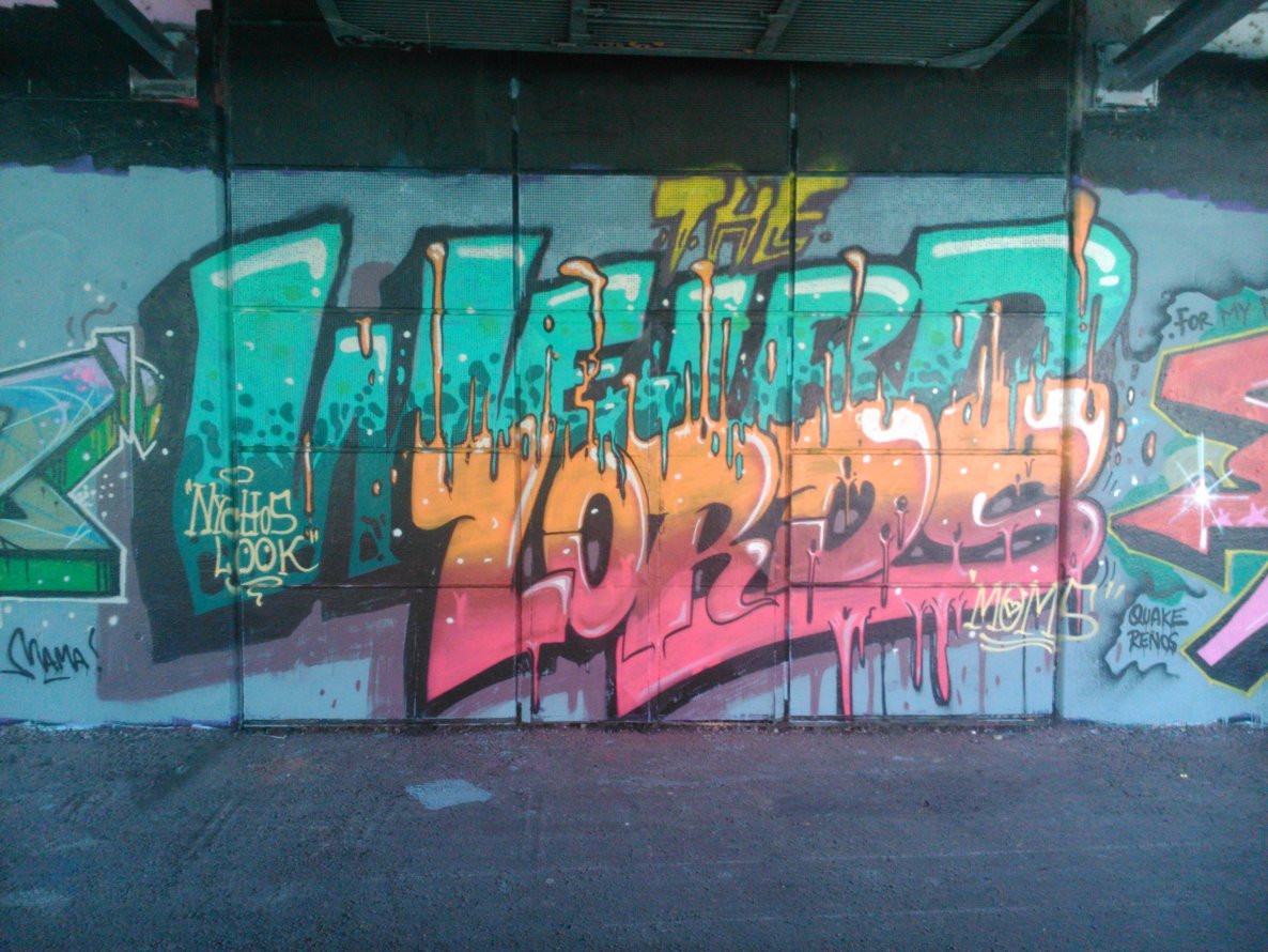 Graffiti Wall - Photo by Ghostwritter