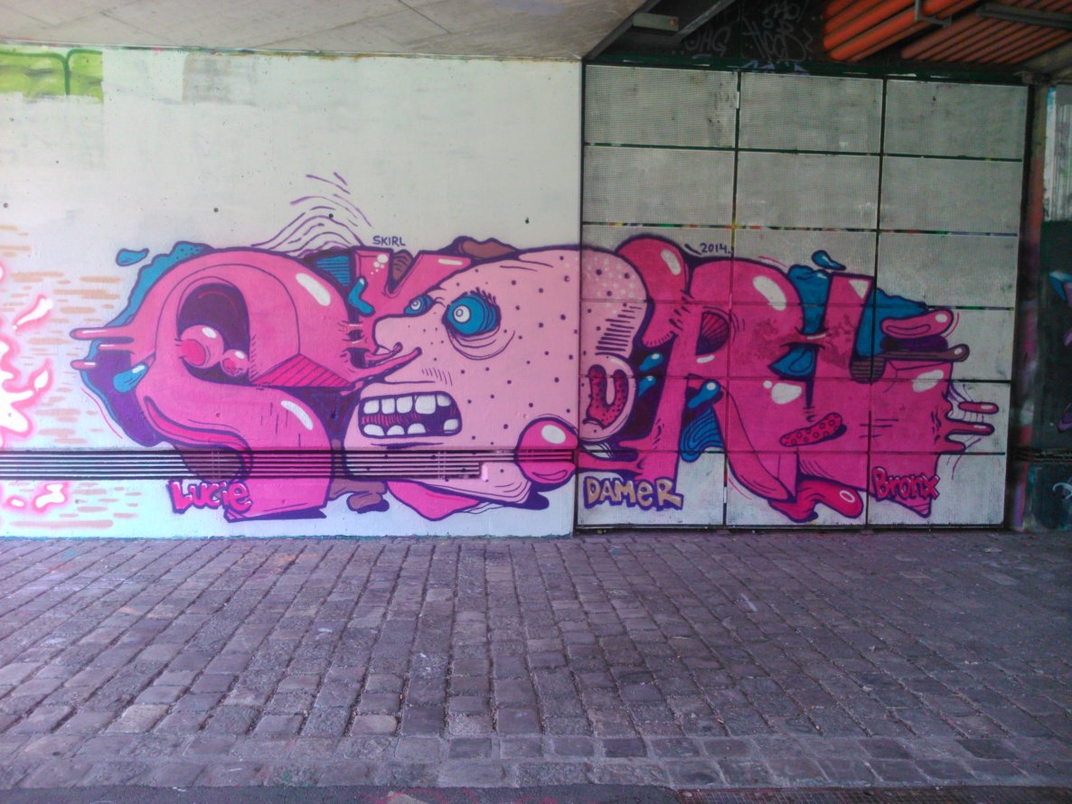 Graffiti Wall - Photo by Ghostwritter