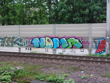 Graffiti Wall - Photo by Ghostwritter - noma