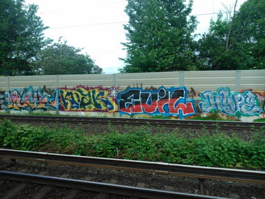 Graffiti Wall - Photo by Ghostwritter - evil, knak, hype
