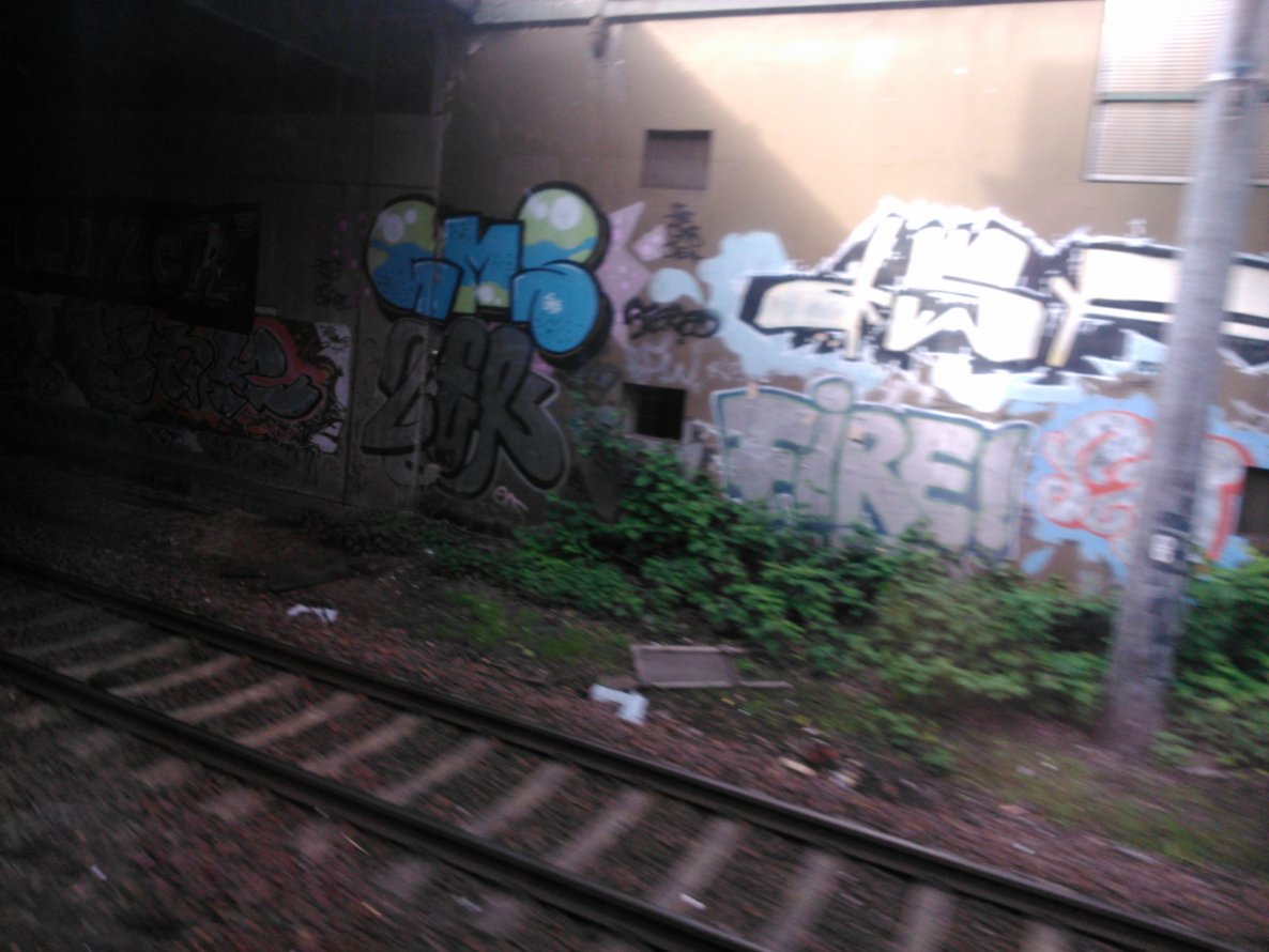 Graffiti Wall - Photo by Ghostwritter - gms, zer, dsf