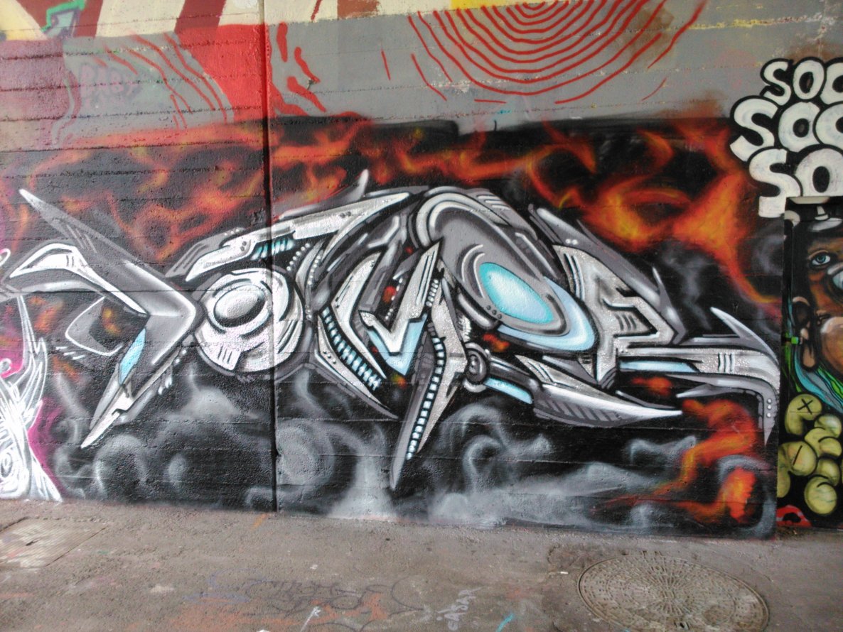 Graffiti Wall - Photo by Ghostwritter