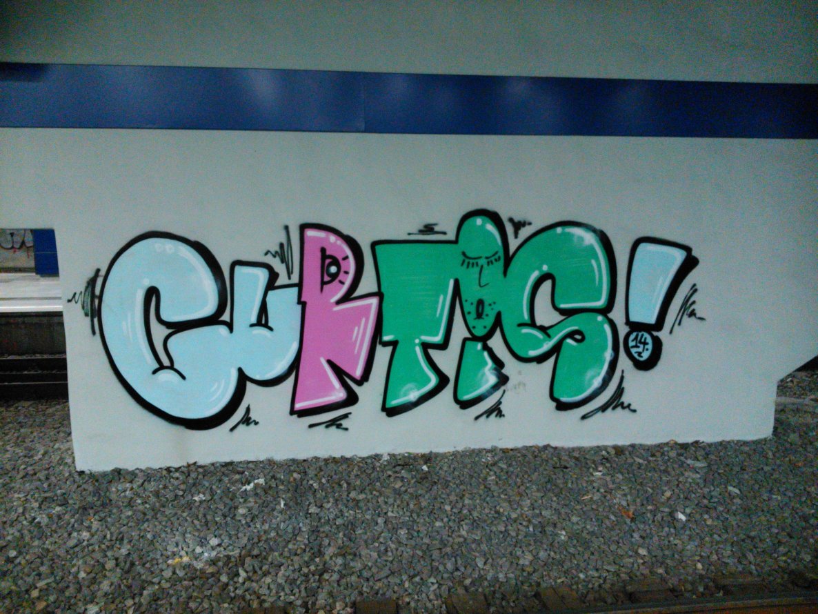 Graffiti Bombing - Photo by Ghostwritter