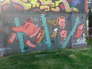 Graffiti Wall - Photo by Ghostwritter