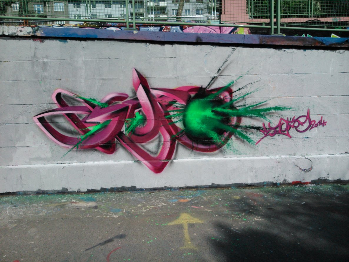 Graffiti Wall - Photo by Ghostwritter