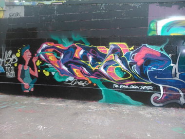 Graffiti Wall - Photo by Ghostwritter