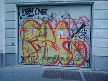 Graffiti Bombing - Photo by Ghostwritter