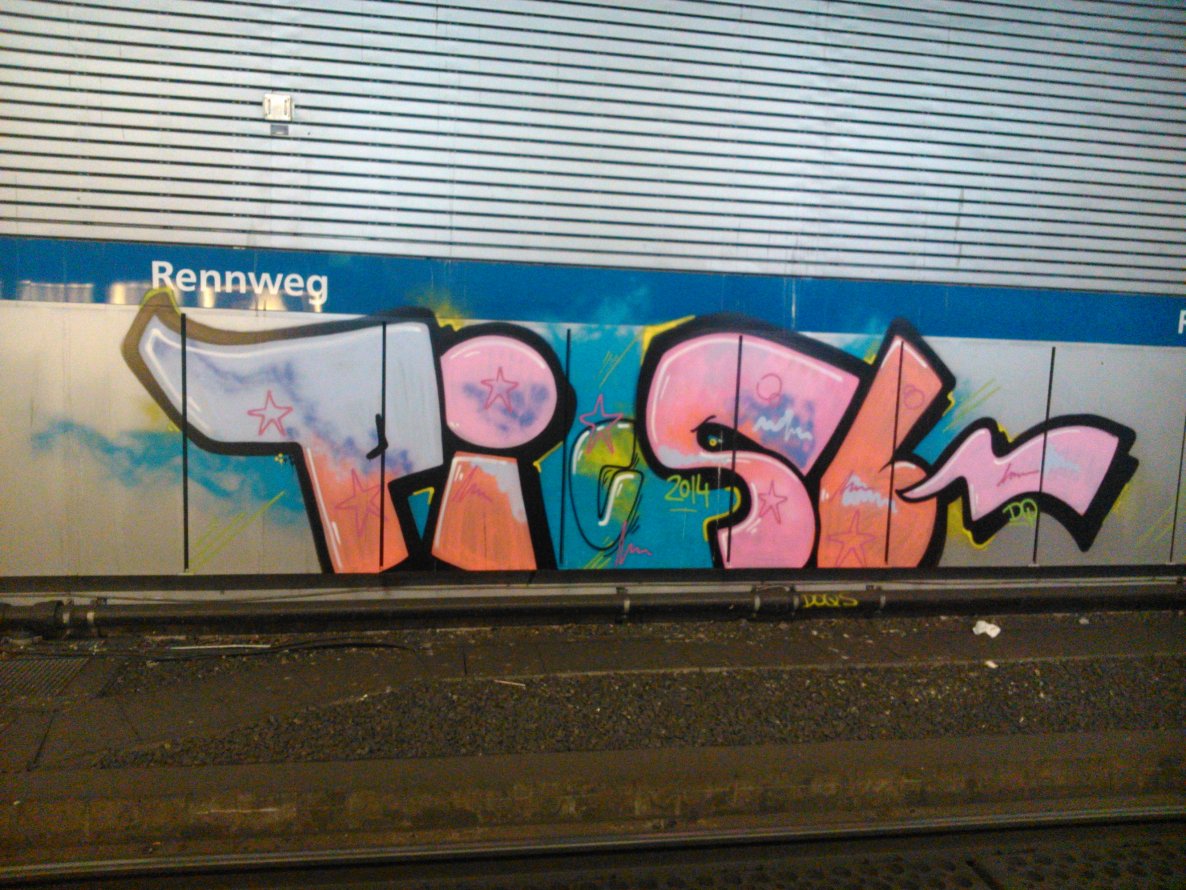 Graffiti Bombing - Photo by Ghostwritter