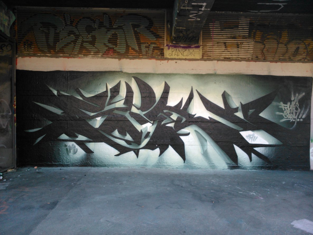Graffiti Wall - Photo by Ghostwritter