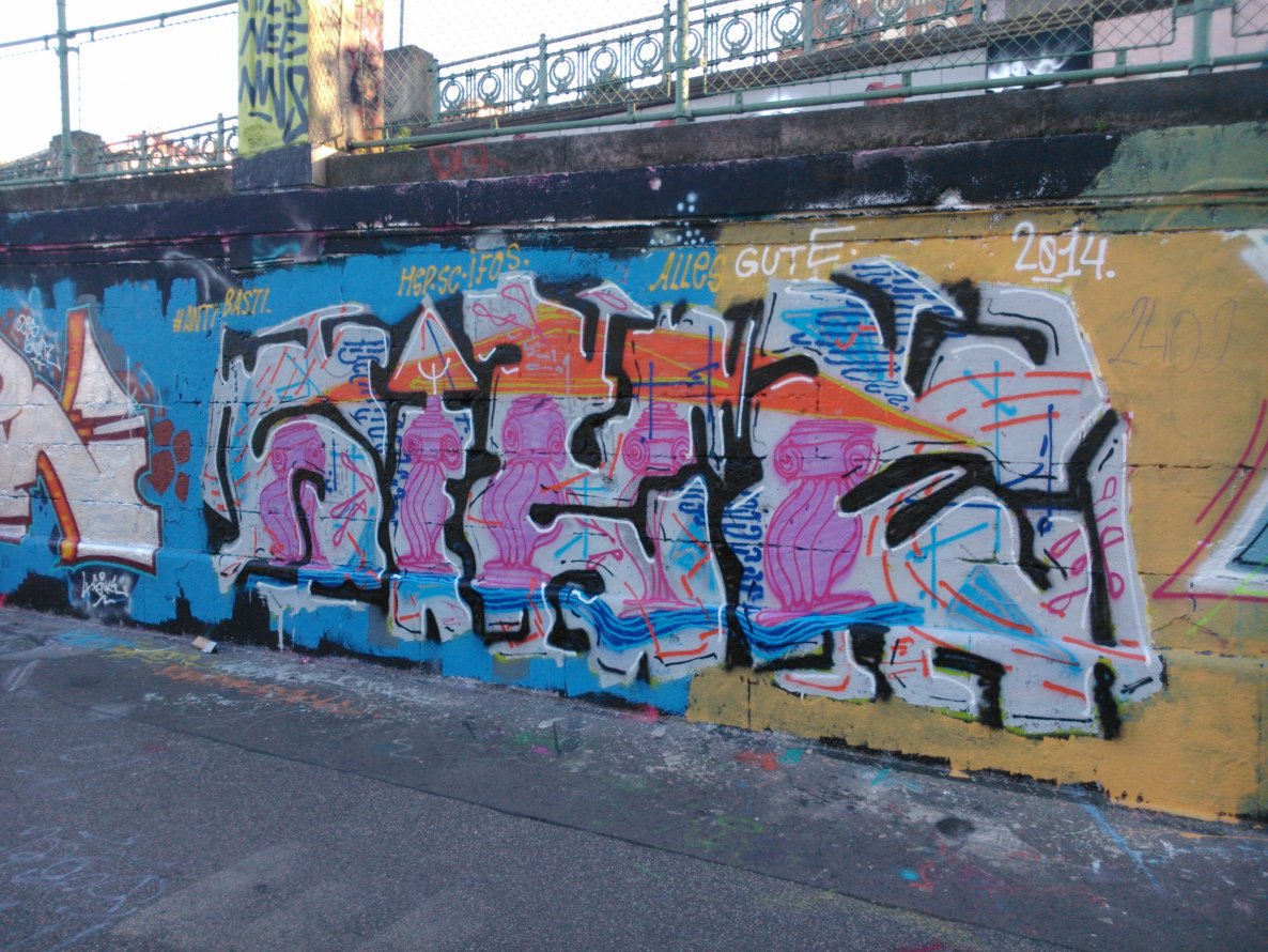 Graffiti Wall - Photo by Ghostwritter
