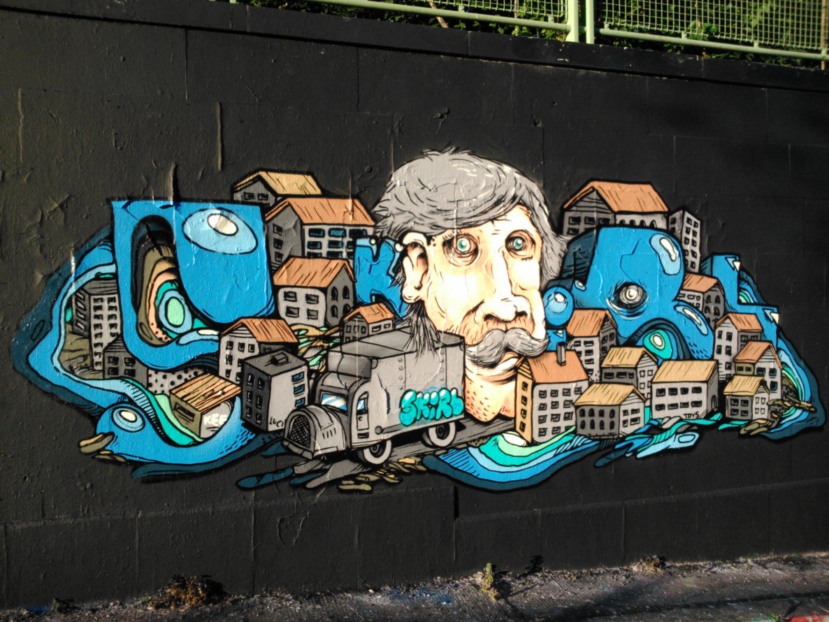 Graffiti Wall - Photo by Ghostwritter