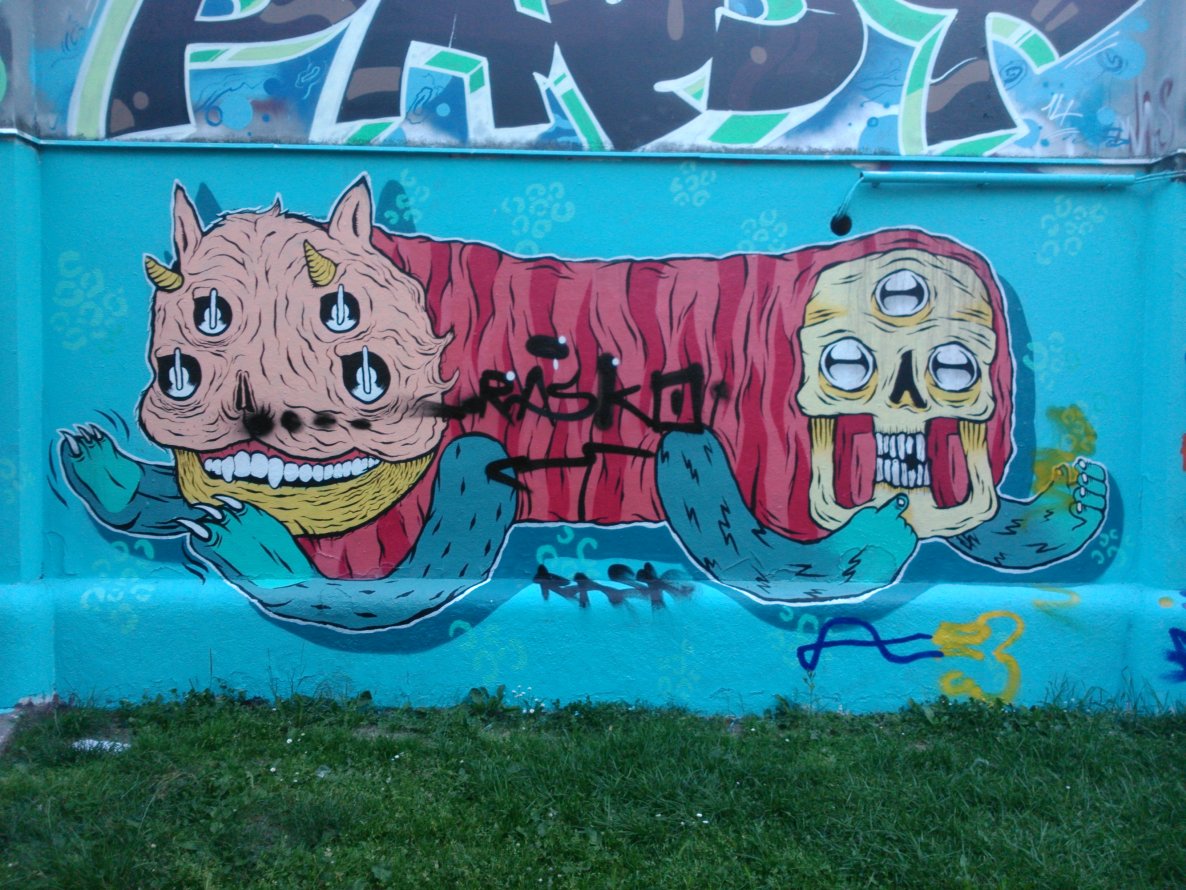 Graffiti Wall - Photo by Ghostwritter