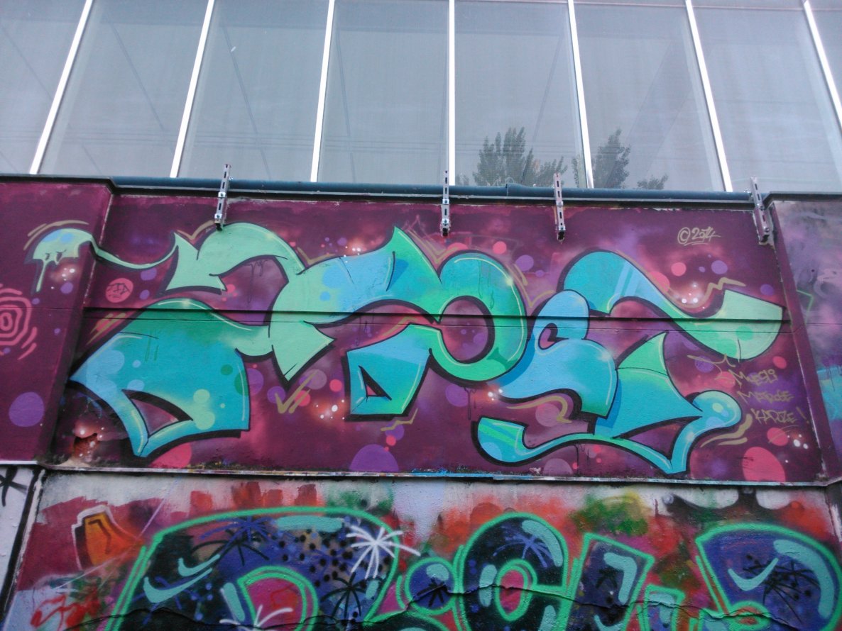 Graffiti Wall - Photo by Ghostwritter
