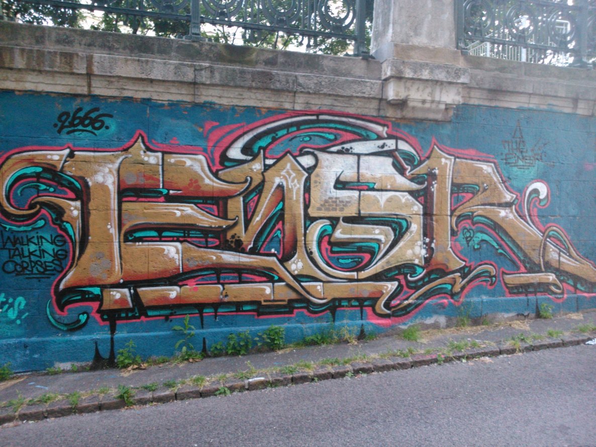Graffiti Wall - Photo by Ghostwritter
