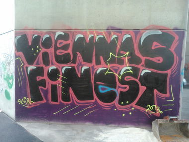 Graffiti Bombing - Photo by Ghostwritter