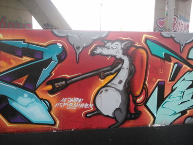 Graffiti Wall - Photo by Ghostwritter