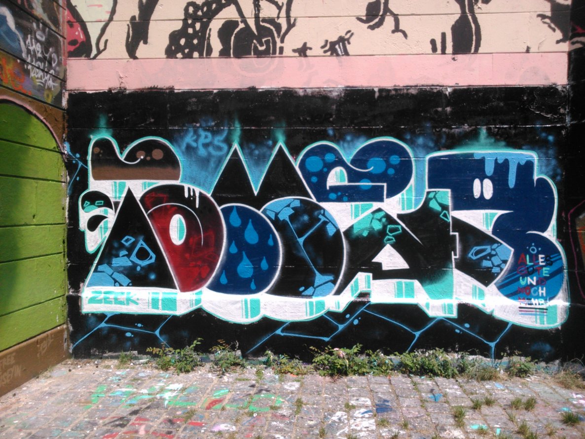 Graffiti Wall - Photo by Ghostwritter