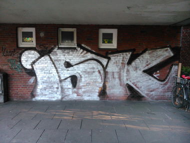 Graffiti Bombing - Photo by Ghostwritter