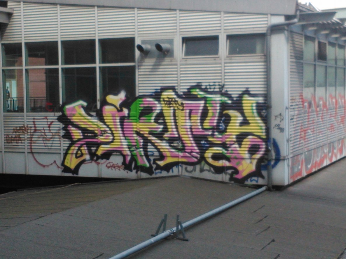 Graffiti Bombing - Photo by Ghostwritter