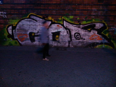 Graffiti Bombing - Photo by Ghostwritter