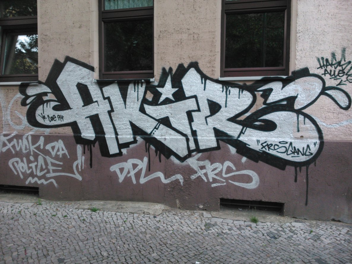 Graffiti Bombing - Photo by Ghostwritter