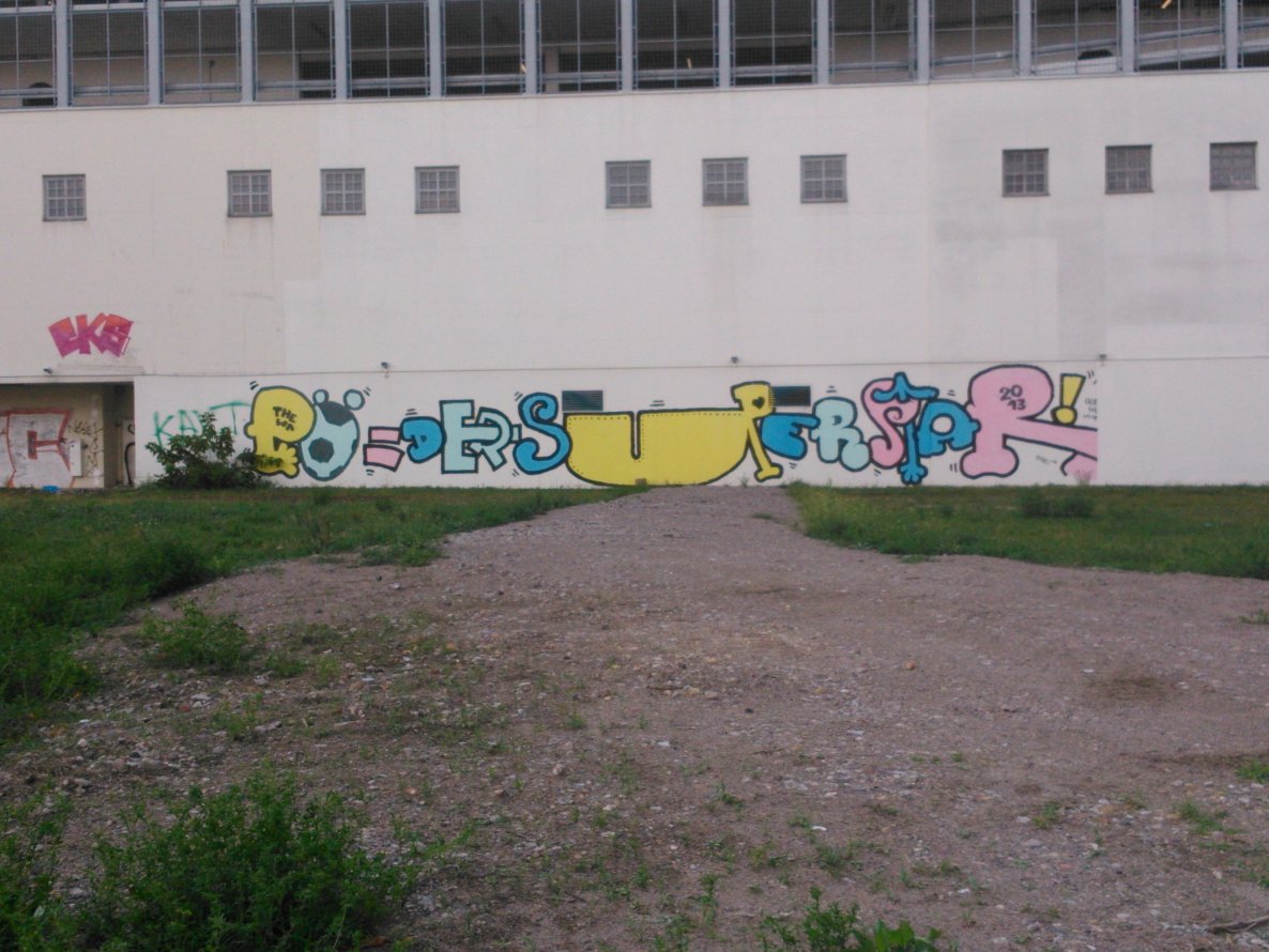 Graffiti Bombing - Photo by Ghostwritter