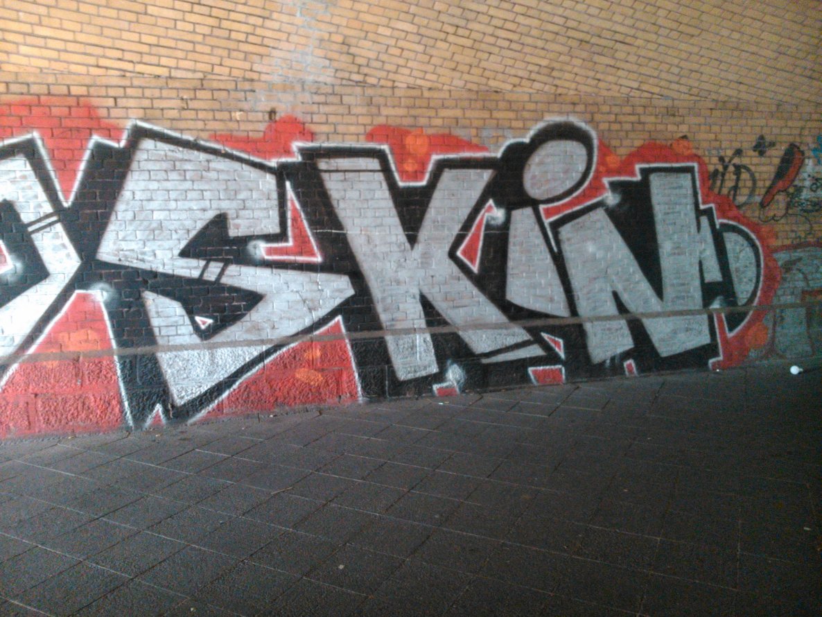 Graffiti Bombing - Photo by Ghostwritter