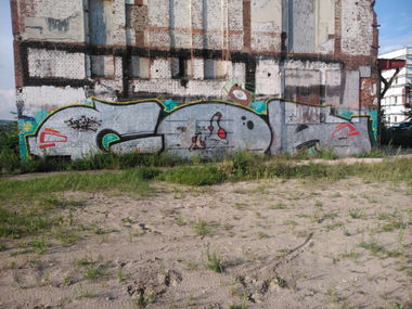 Graffiti Bombing - Photo by Ghostwritter