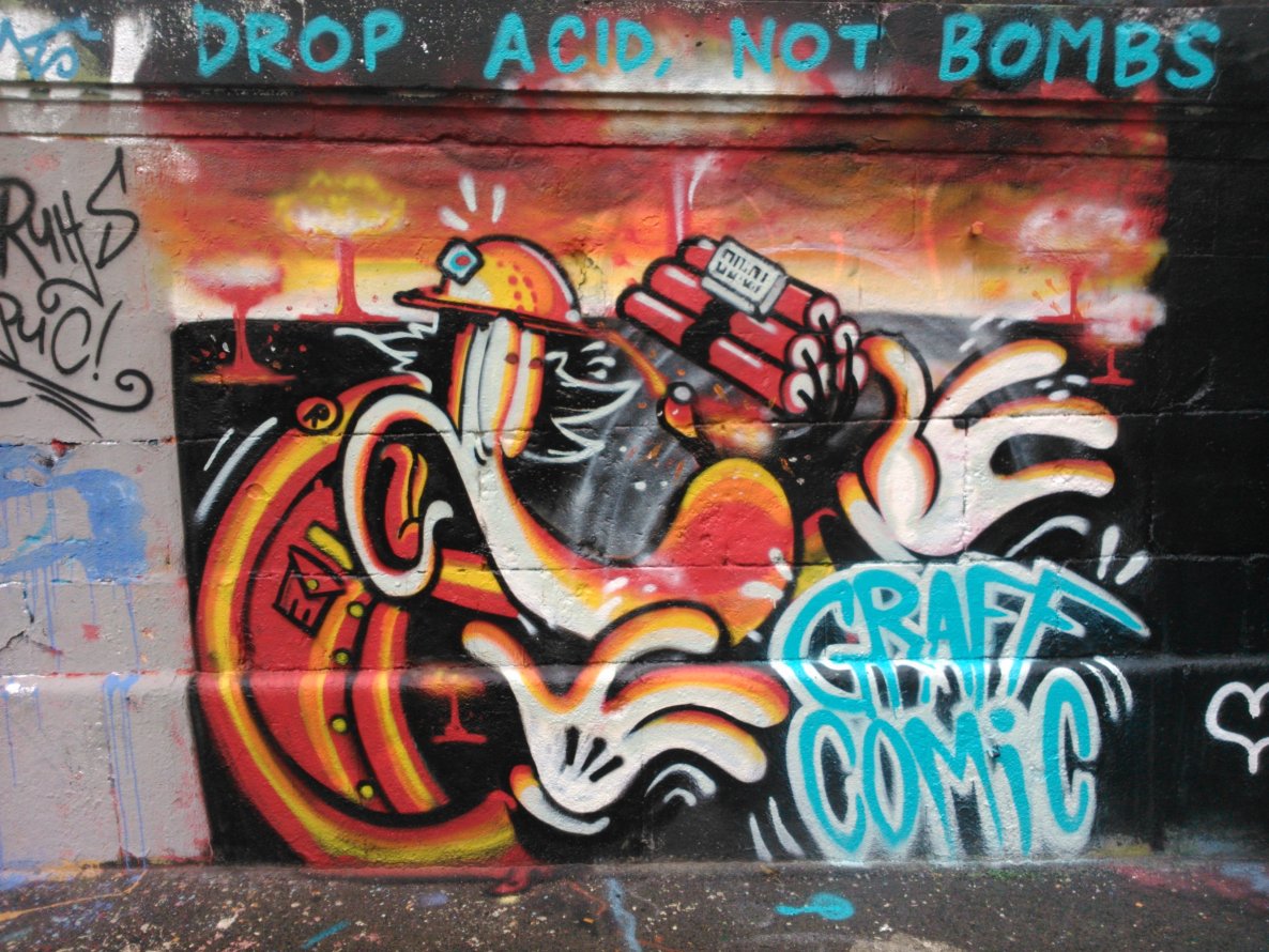 Graffiti Wall - Photo by Ghostwritter