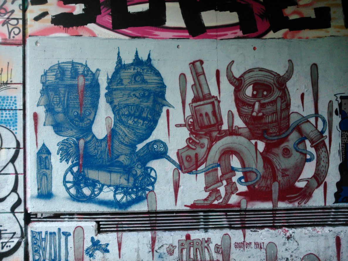 Graffiti Wall - Photo by Ghostwritter