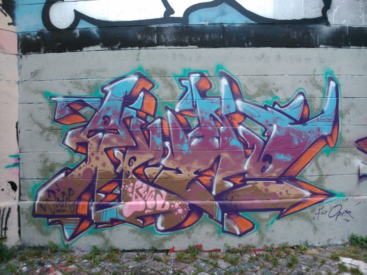 Graffiti Wall - Photo by Ghostwritter
