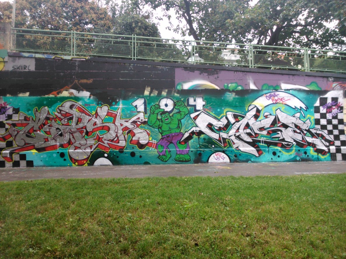 Graffiti Wall - Photo by Ghostwritter