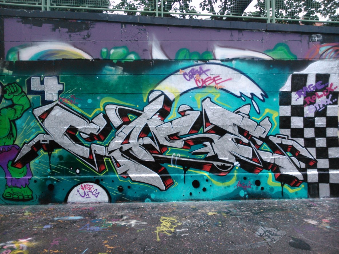 Graffiti Wall - Photo by Ghostwritter