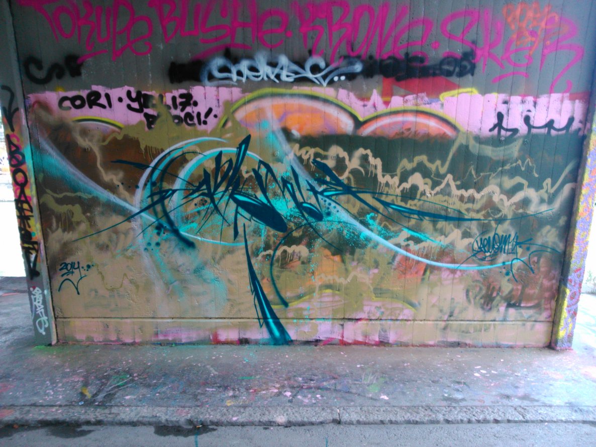 Graffiti Wall - Photo by Ghostwritter